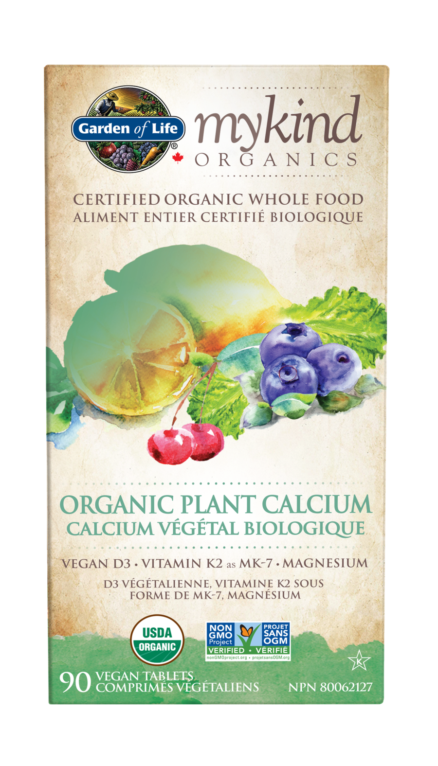 Garden of Life Mykind Organics Organic Plant Calcium