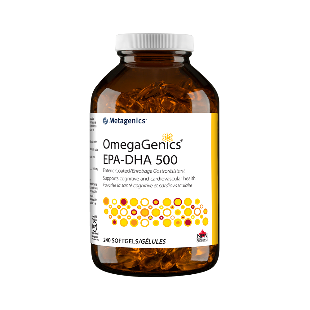 Metagenics OmegaGenics EPH-DHA 500 Enteric Coated