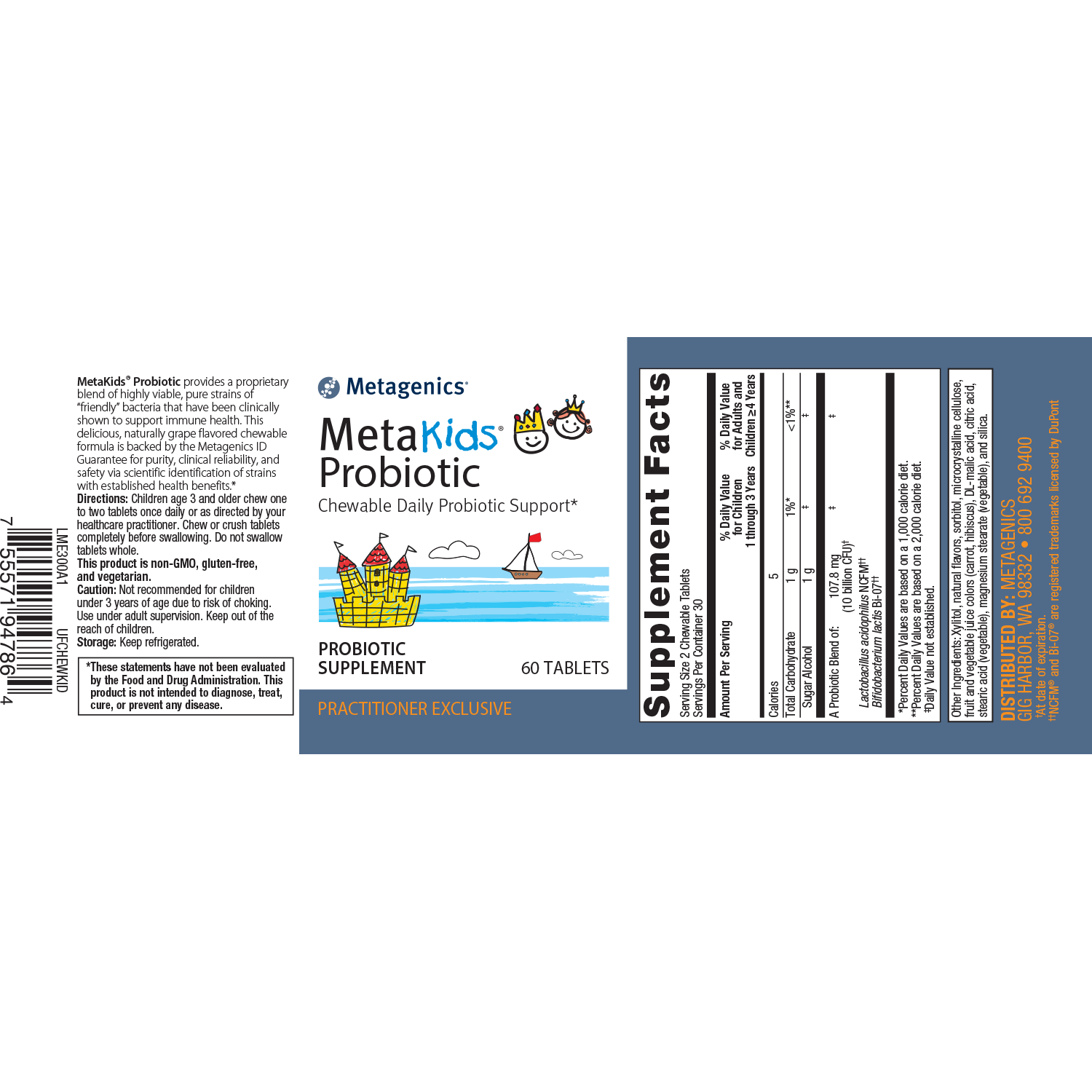 Metagenics Metakids Probiotic