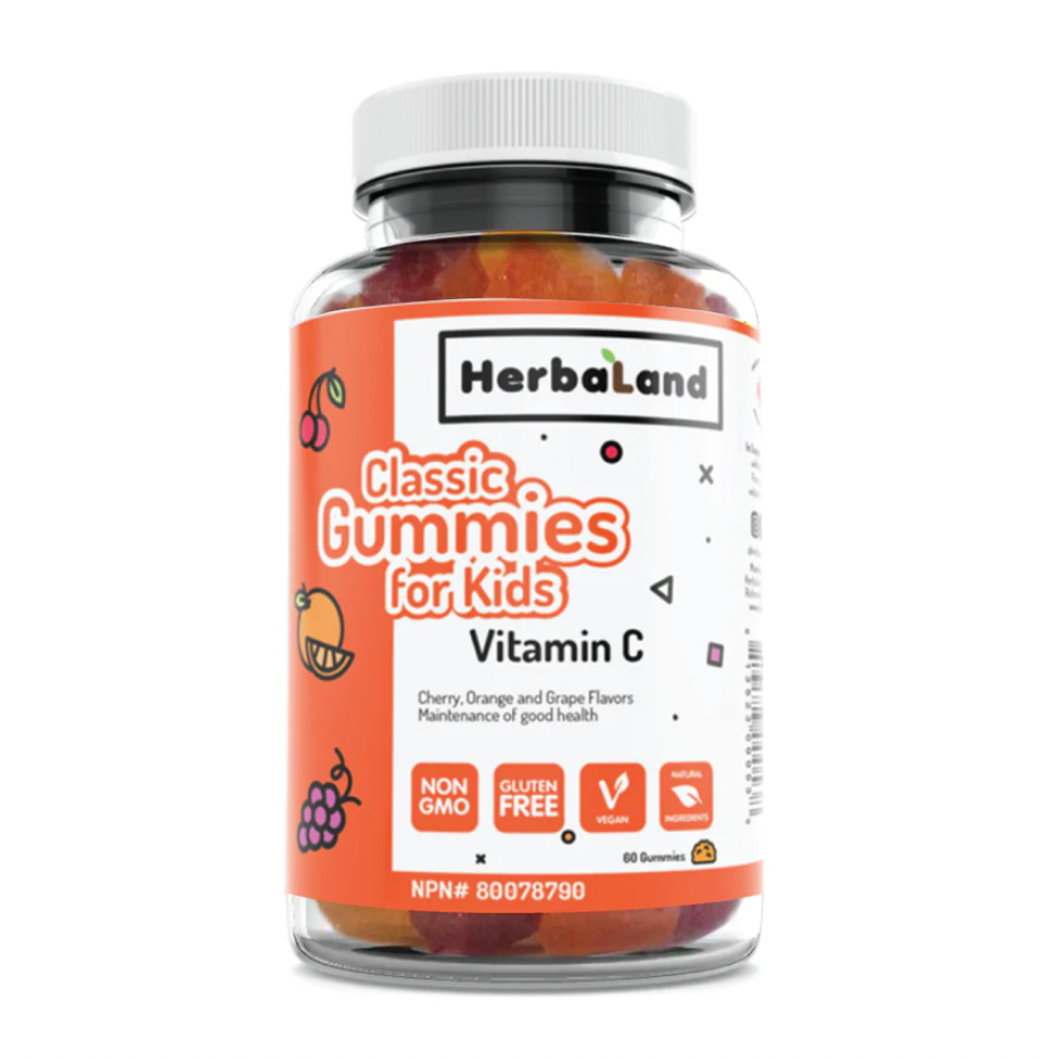Herbaland Vitamin C Classic Gummies for Kids