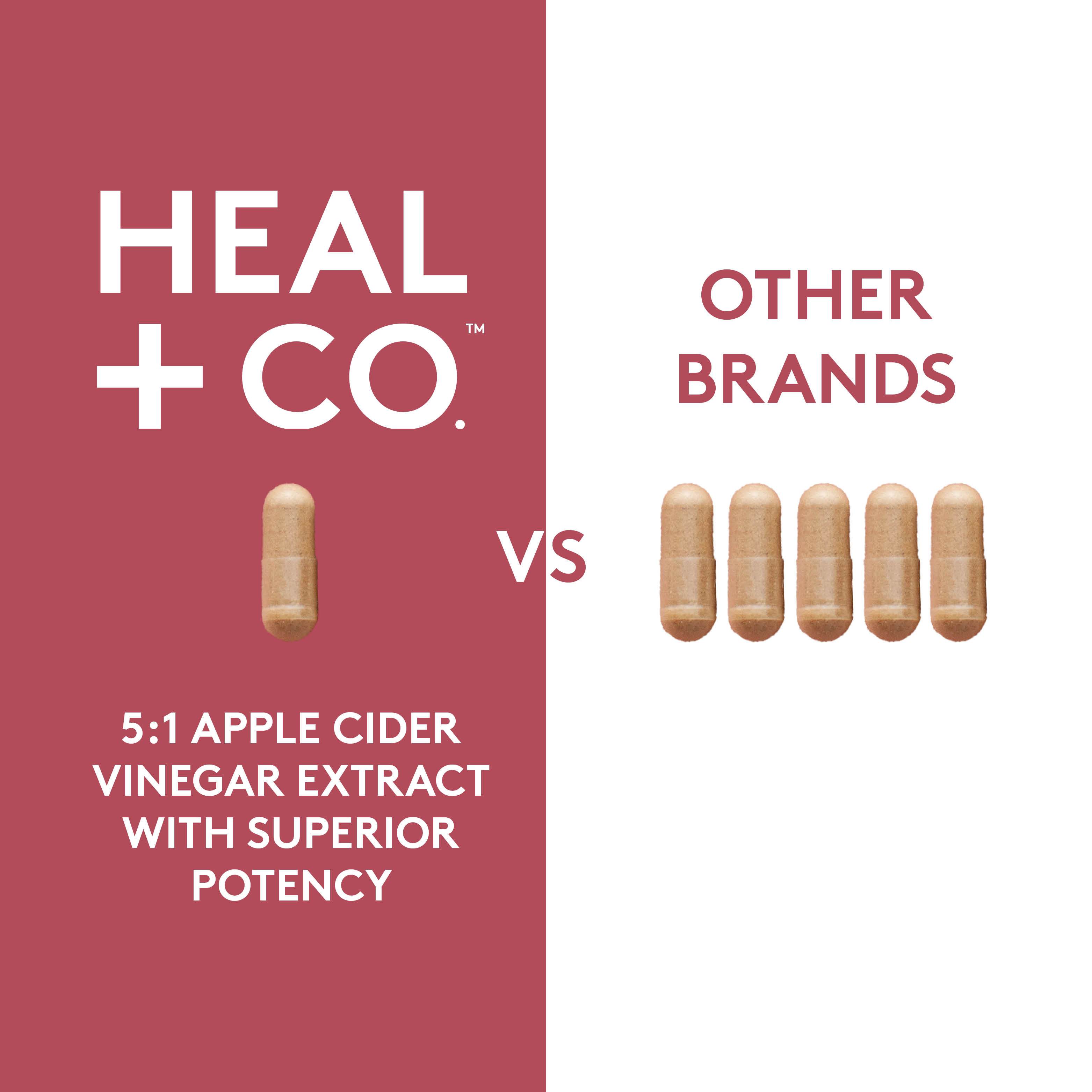 Heal + Co. Apple Cider Vinegar