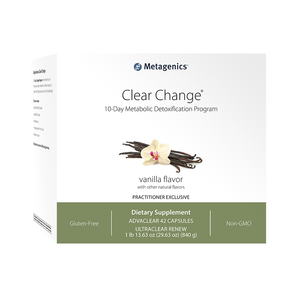 Metagenics Clear Change Program Vanilla