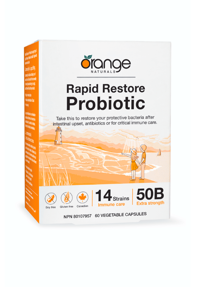 Orange Naturals Rapid Restore Probiotic 50B