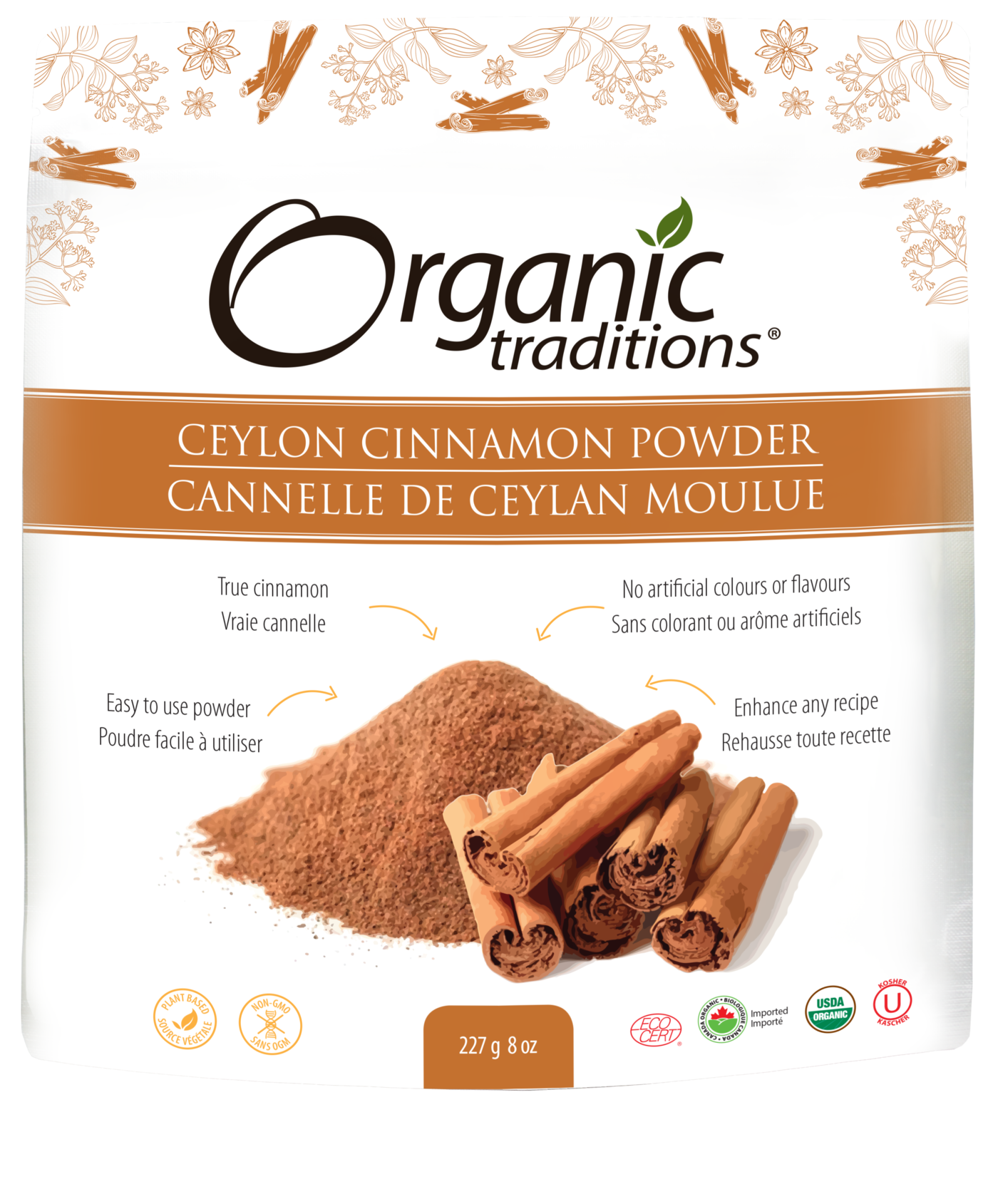Organic Traditions Ceylon Cinnamon Powder