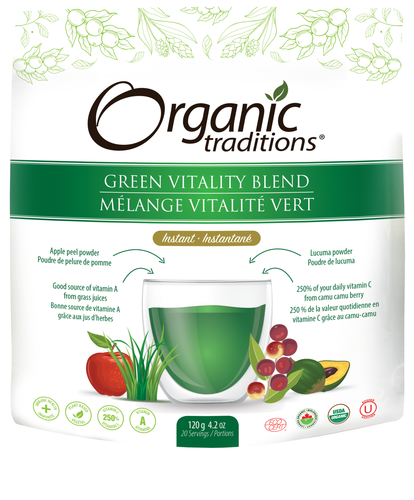 Organic Traditions Green Vitality Blend