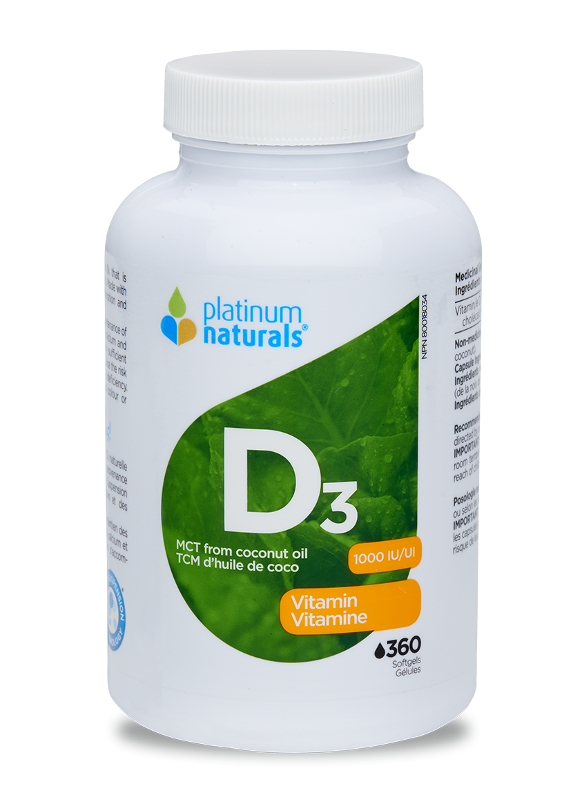 Platinum Naturals Vitamin D3
