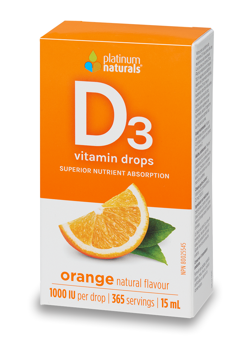 Platinum Naturals Vitamin D3 Drops