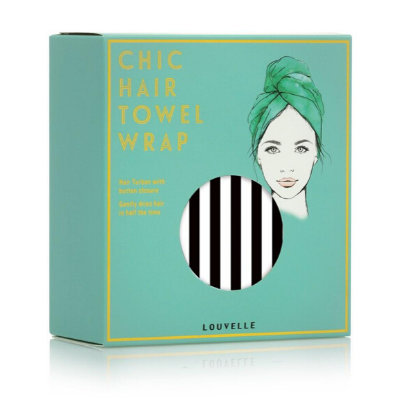louvelle riva hair towel wrap