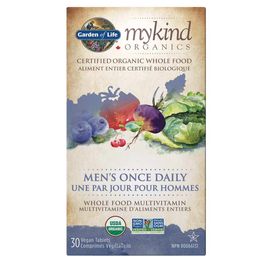 Garden of Life Mykind Organics Men's Once Daily